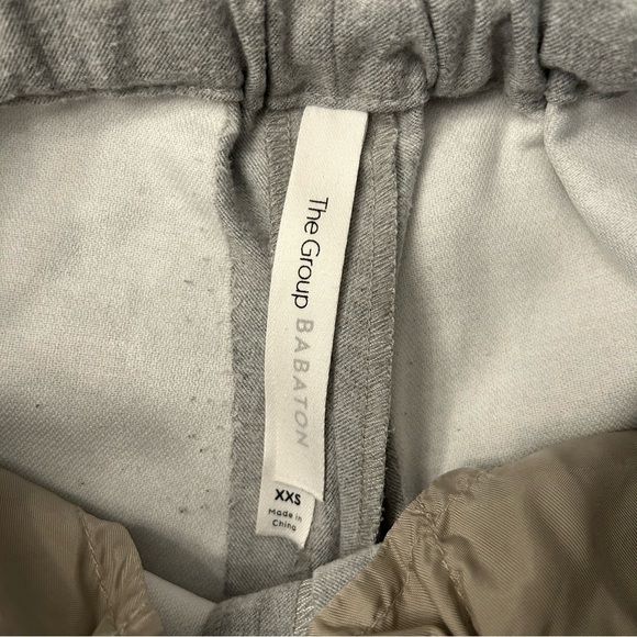 ARITIZIA THE GROUP BABATON JIMMY PANT ANKLE CROPPED TROUSER IN GREY SIZE XXS - Picture 10 of 10